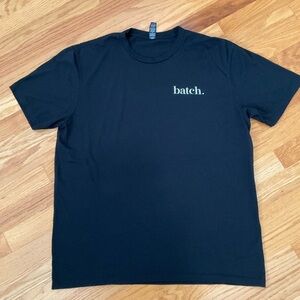 District Graphic T shirt Adult Crewneck shirt Black Size Large